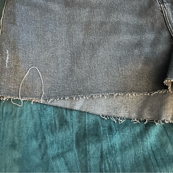 NWT Good American Good ‘90s Short 16 black wash denim shorts jeans - Picture 6 of 12